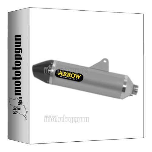 Pot echappement compatible Honda CRF 250 L 2017 2018 silencieux Arrow Thunder 72528AK 72133PD