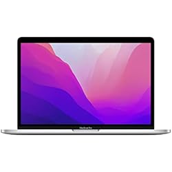 Apple 2022 Ordenador Portátil MacBook Pro con Chip M2 Pantalla Retina de 13 Pulgadas, 8GB de RAM, 256 GB SSD ???????de Almacenamiento SSD, Touch Bar, Color??????? Plata