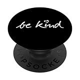 Be Very Kind - Kind Love Heart White Black Color Pop Sockets PopSockets Adhesive PopGrip