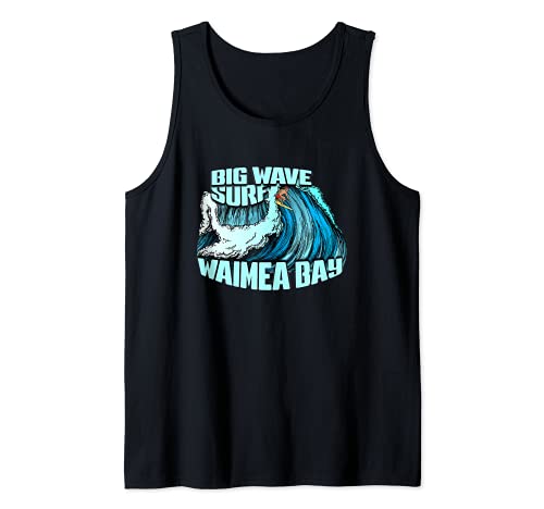 Surf de olas Big Wave Surf de 100 pies Waimea Bay Rad Surf Camiseta sin Mangas