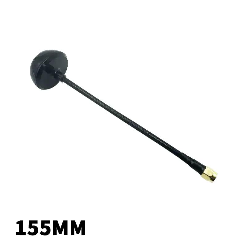 QWinOut Mini 5.8-G SMA Antenna 5dBi 155mm Image Transmission Antenna for RC Racing Drone (Black)