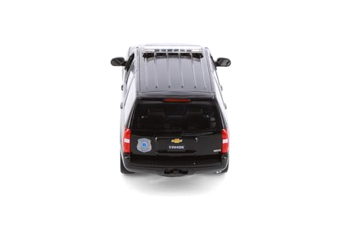 Modelo 2008 Chevy Tahoe Policía a Escala 1:24 miniatura 6