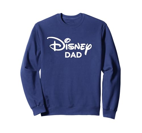 Sweatshirt Disney Dad haut de gamme en coton peigné et broderie fine