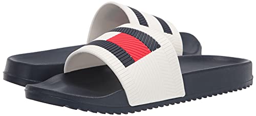 Tommy Hilfiger Rosendo Slide Sandal, Ivory, 11 #TOP6
