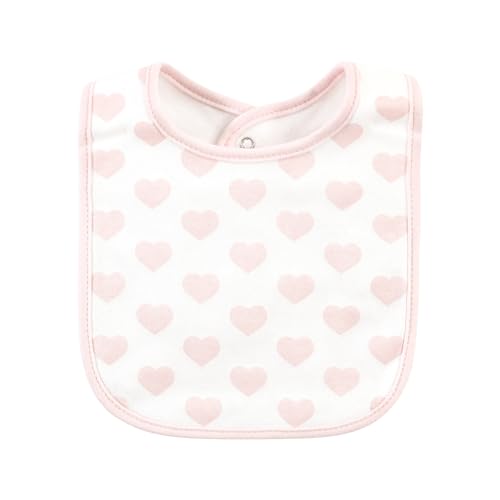 Image of Hudson Baby Unisex Baby Cotton Bibs, Mommy'S World, One Size