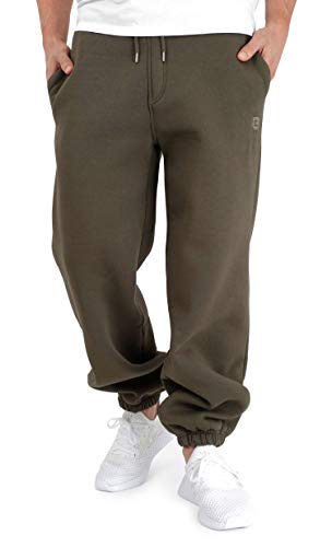 BACKSPIN Sportswear Jogginghose Herren & Damen Dunkel Olivgrün I...