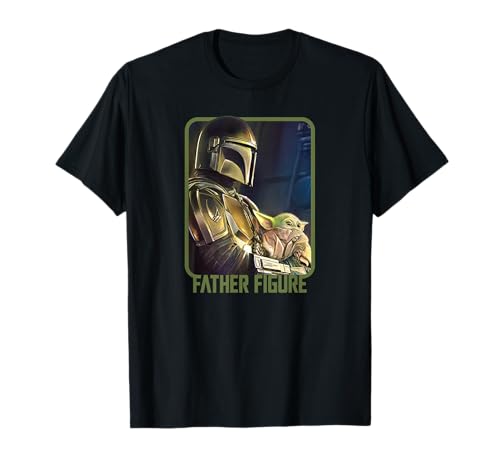 Mandalorian t-shirt Star Wars le symbole unique du lien paternel protecteur