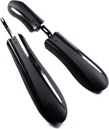 IndiaLot Bicycle Bike Front Rear Mudguard Cycling Bike Fenders for Fat Tire Mountain Bike Suitable for Fat tire Bike of 26x4.0.