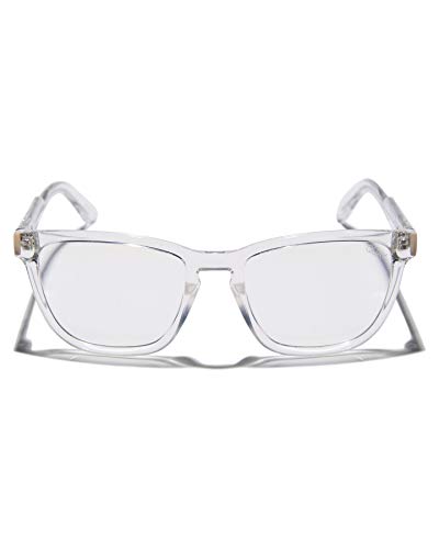 Quay - Blue Light Glasses for Men & Women, Square Frame, Eyewear for Screentime Protection (Hardwire, Clear/Clear Blue Light Lens)2