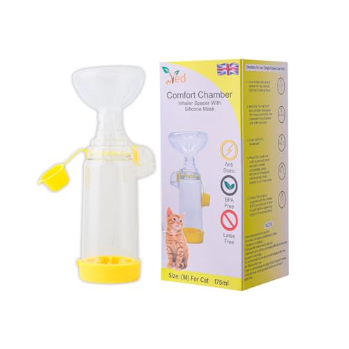 Asthma Spacer (Comfort Chamber) Yellow Color (Pet)