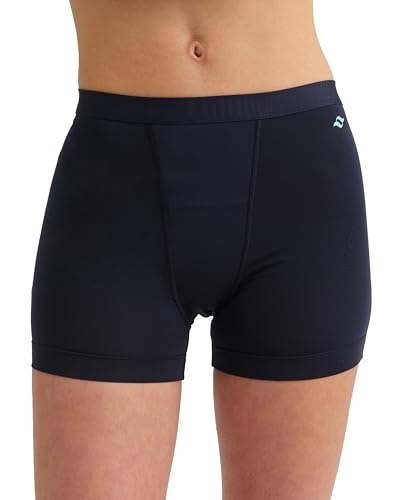 saalt Leakproof Teen Sport Shorts Period Underwear - Soft-Stretch, High-Rise, Machine Washable