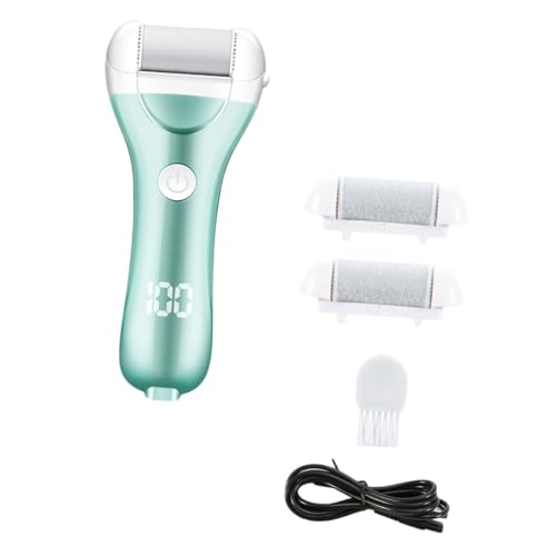 Pédicure à domicile avec la râpe de soin des pieds rechargeable
