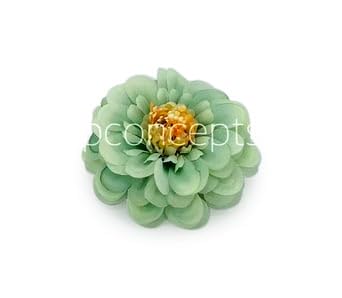 Image of WRAP Concepts Artificial Dahlia Flower Head for Home Decoration and Craft (Pistachio Green)