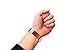 Eway Zine Alloy Housing Replacement Bracelet for Fitbit Flex Wireless Activity and Sleep Wristband Rose Gold