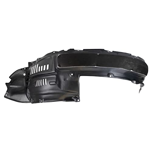 TRQ Rear Right Inner Fender Liner Black Passenger Side Compatible with 2014-2021 Lexus GX460 LX1249123