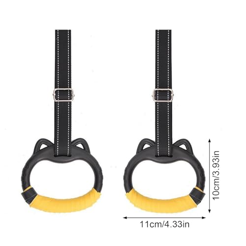 Anillas de Gimnasia con Correas Ajustables para Fitness miniatura 4