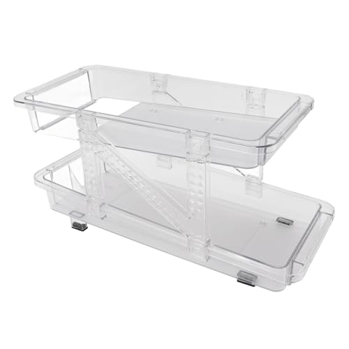 Hztyyier Rolling Soda Can Organizer Sturdy Sturdy Dispenser for Refrigerator Beverage Holder Automatic Expandable Beer for Pantry Freezer Kitchen