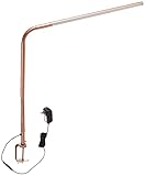 Daylight-Map Items U35103 Table LAMP, Rose Gold Edition