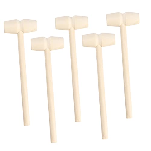 CANIGHT 10 Pçs Coração Chocolate Brinquedo Para Bebê Chocolate A Granel Crianças Martelos De Madeira