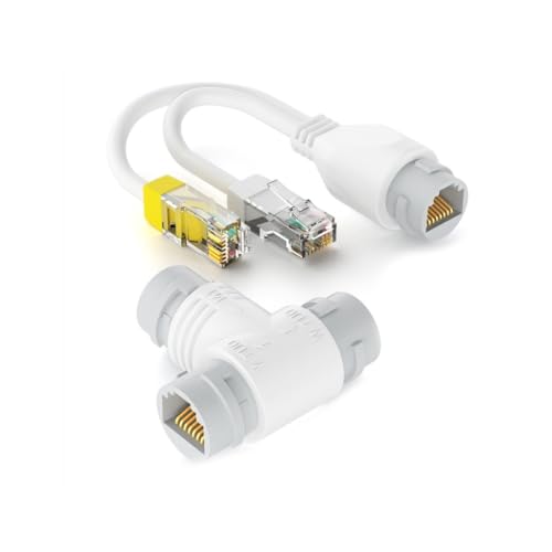Shinycome Multiple Networking Connection Splitter,Streamlines Wiring for Surveillances Equipment for Simple Networking Build