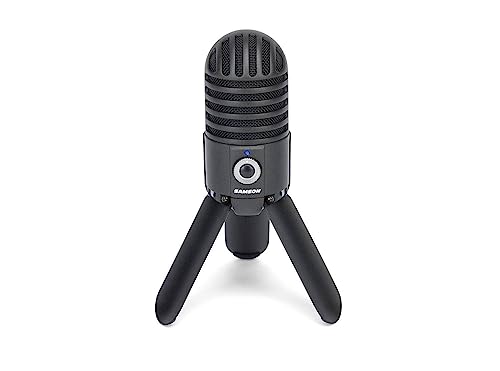 SAMSON Meteor USB Microphone (Titanium Black)