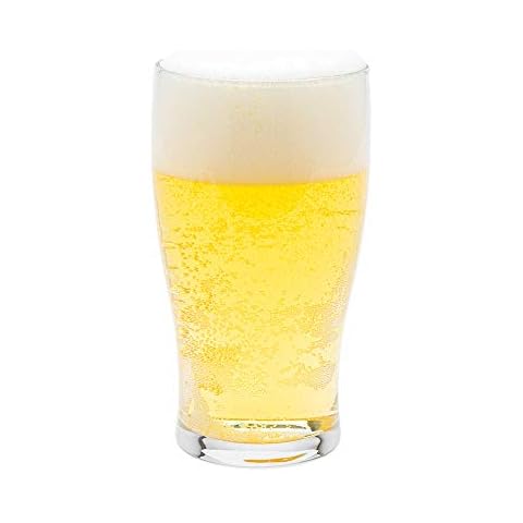 16 Ounce Tulip Beer Glasses, Set Of 6 Cover