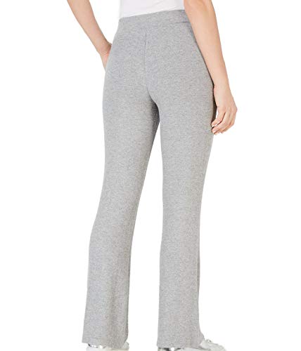 GUESS Womens Opal High-Waist Wide Calf Pants Gray L2