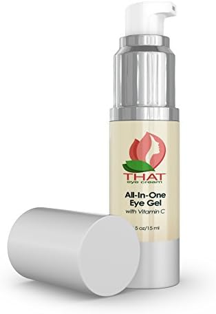 THAT Eye Cream for Dark Circles, Under Eye Puffiness and Crow's Feet, All-In-One Eye Gel with Vitamin C Helps You Say Goodbye to Puffy, Tired Looking Eyes