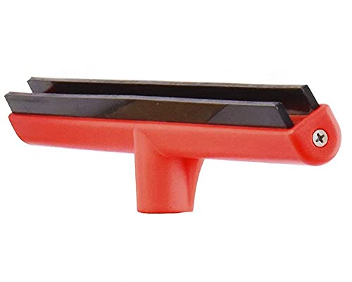 Lilly Brush Mighty Pet Hair Detailer Head (NO HANDLE) Dog & Cat Fur Clean-Up for Carpets and Rugs. Fits on ALL standard broom sticks.