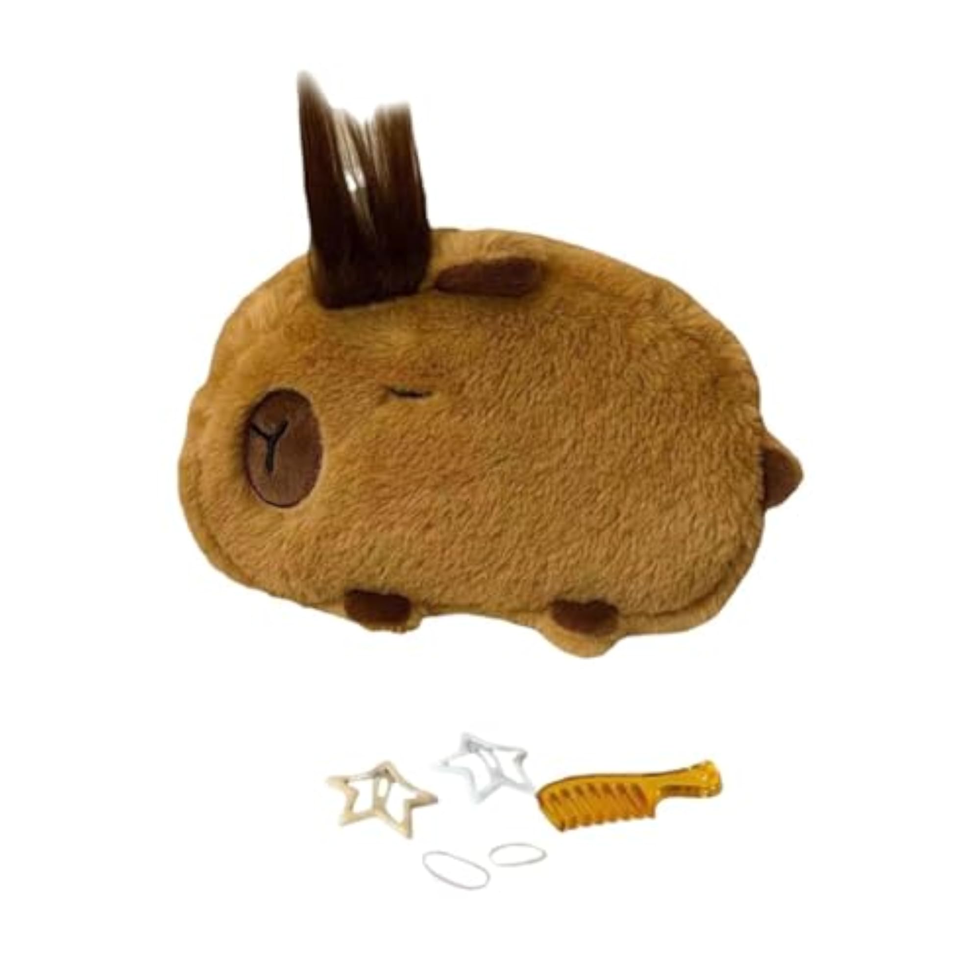 Plush Capybara Pencil Case Novelty Pouch for Kids