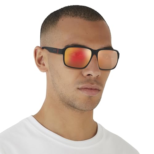 Image of Armani Exchange mens Ax4131su Universal Fit Square Sunglasses