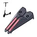 RiToEasysports 1 Pair Electric Scooter Rear Side Wheel Cover,Reflective Strip Left Right Rear Cover Compatible with GOTRAX Electric Scooter