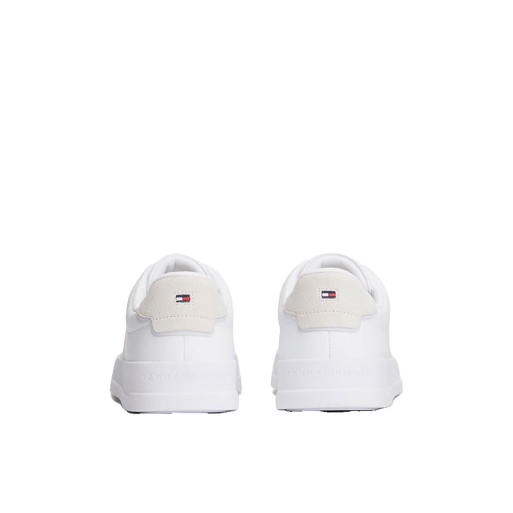 Tommy Hilfiger TH Court Core FM0FM05904YBS007 Low Top, Bianco, 46