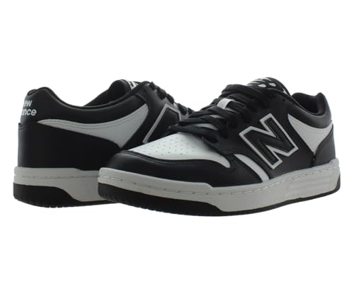 Image of New Balance 480 Mens Shoes Size 10.5, Color: White /Deep Black /White