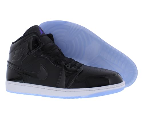 Nike Air Jordan 1 Mid Men's Shoes Black/Dark Concord-White DV1308-004 8