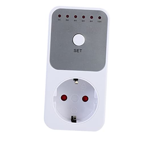 jojofuny Reloj Temporizador Enchufe Programable Apagado Automático Temporizador Mecánico