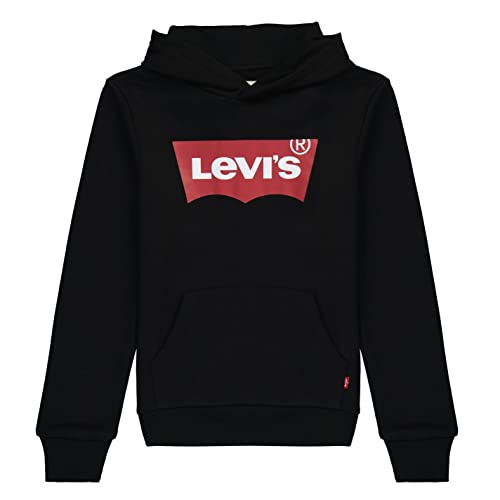 Levi's Lvb Batwing Screenprint Hoodie, Felpa con Cappuccio Bambini e ragazzi, Nero (Black), 14 anni