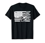 Bandera Americana Cortacésped Patriótica Cortacésped Paisajismo Cortacésped Camiseta