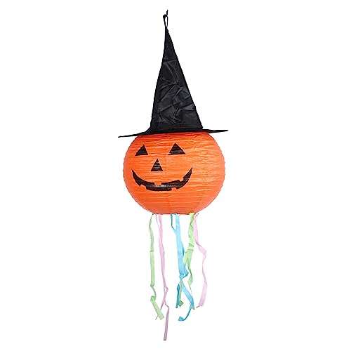 Angoily Halloween Pumpkin Decor Paper Lantern Decorative Party Supplies Home Decorative Lighting