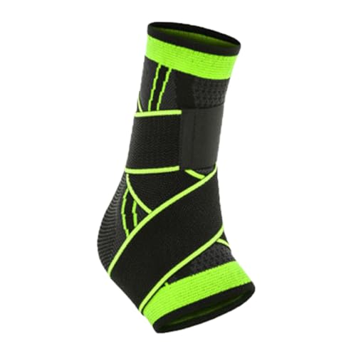 Didiseaon Ankle Support Brace Breathable Compression Sleeve for Sports Basketball Ankle Sprain Protection Fit Green Color