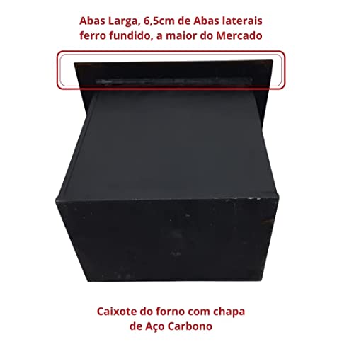 Forno Ferro Fundido Grande Frente Ferro Para Fogão A Lenha