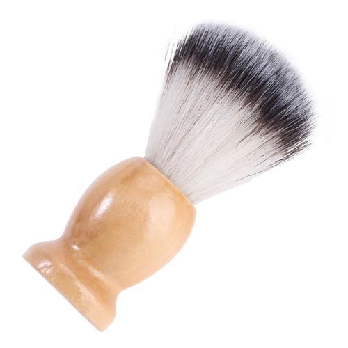 Outanaya Beard Kit Men's Grooming Set Bristle Brush Synthetic Nylon Facial Care Wet Dry Shaving Travel-friendly Present