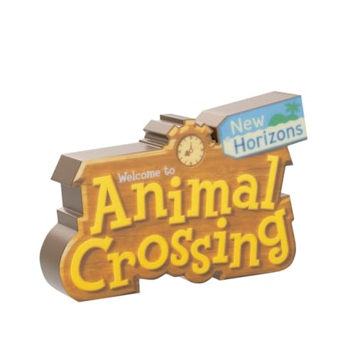 Paladone PP8377NN Animal Crossing Logo Light with Two Light Modes, Merchandise