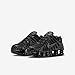 Nike Shox TL Big Kids' Shoes (Black/Metallic Hematite/Max Orange/Black) Size 6.5