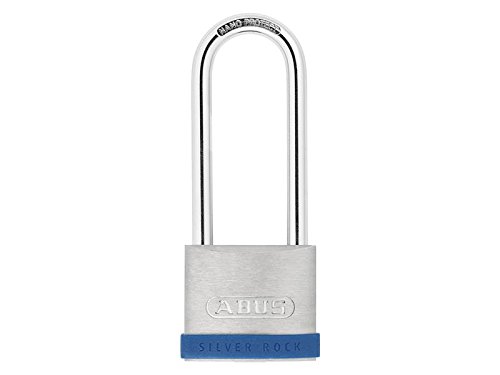 Cadenas à anse longue 80 mm Argent Rock 5 antivol mécanique boîte 50 mm