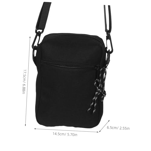 Didiseaon Mini Sling Crossbody Messenger Bag for Men Women Lightweight Satchel Pouch with Functional Compartments for Travel Cycling Hiking and Daily Use2