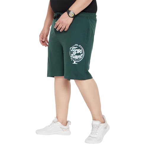 Image of Bigbanana Plus Size Men's Regular Fit Printed Shorts