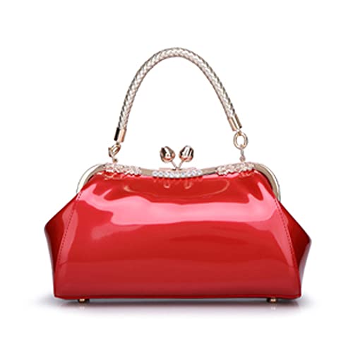 Buy ZiMing Glossy Patent Leather Handbags Women Kiss Lock Buy ZiMing Glossy Patent Leather Handbags Women Kiss Lock