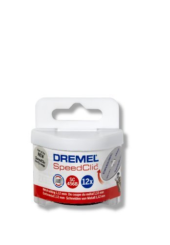 Dremel SC456B Kit de 12 Discos de Corte para Metal. Diámetro 38mm....