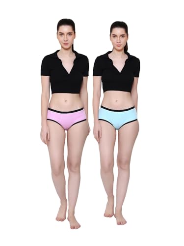 Image of SIZI Reusable & Washable Period Panty(Pack of 2) Leakproof Period Underwear| Period Panty for Medium to Heavy Flow